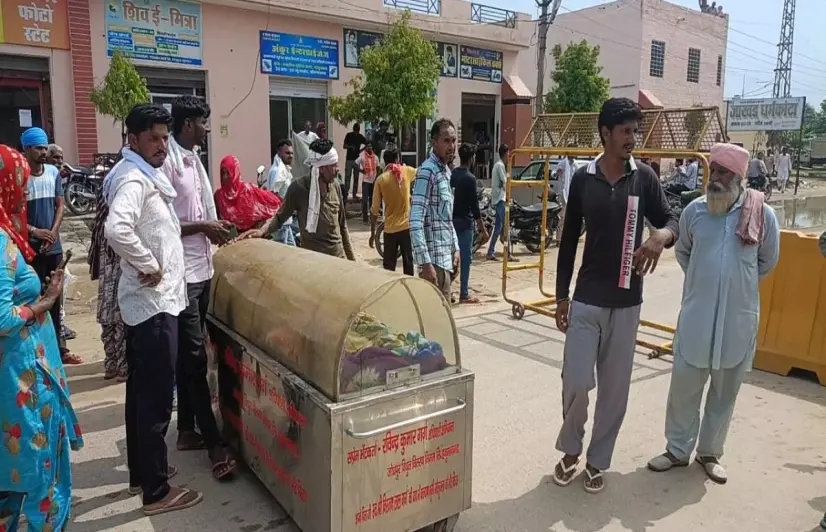 A new law against protesting with bodies meets old habits in Rajasthan