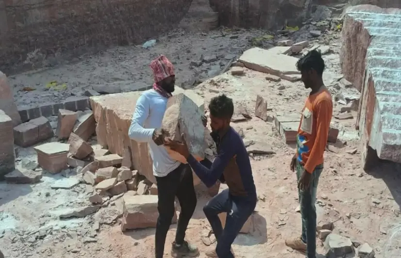 Breathing in stone: How heat and silica dust are wearing down workers in Jodhpur’s sandstone mines