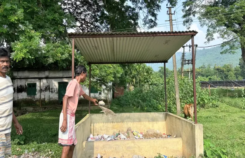 How an Assam panchayat built a self-sustaining waste management system